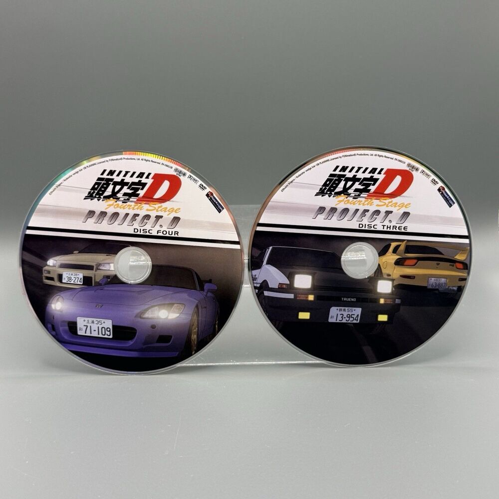 Initial D: Fourth Stage Part Two DVD Anime Racing Inserts Tested - Picture 6 of 7